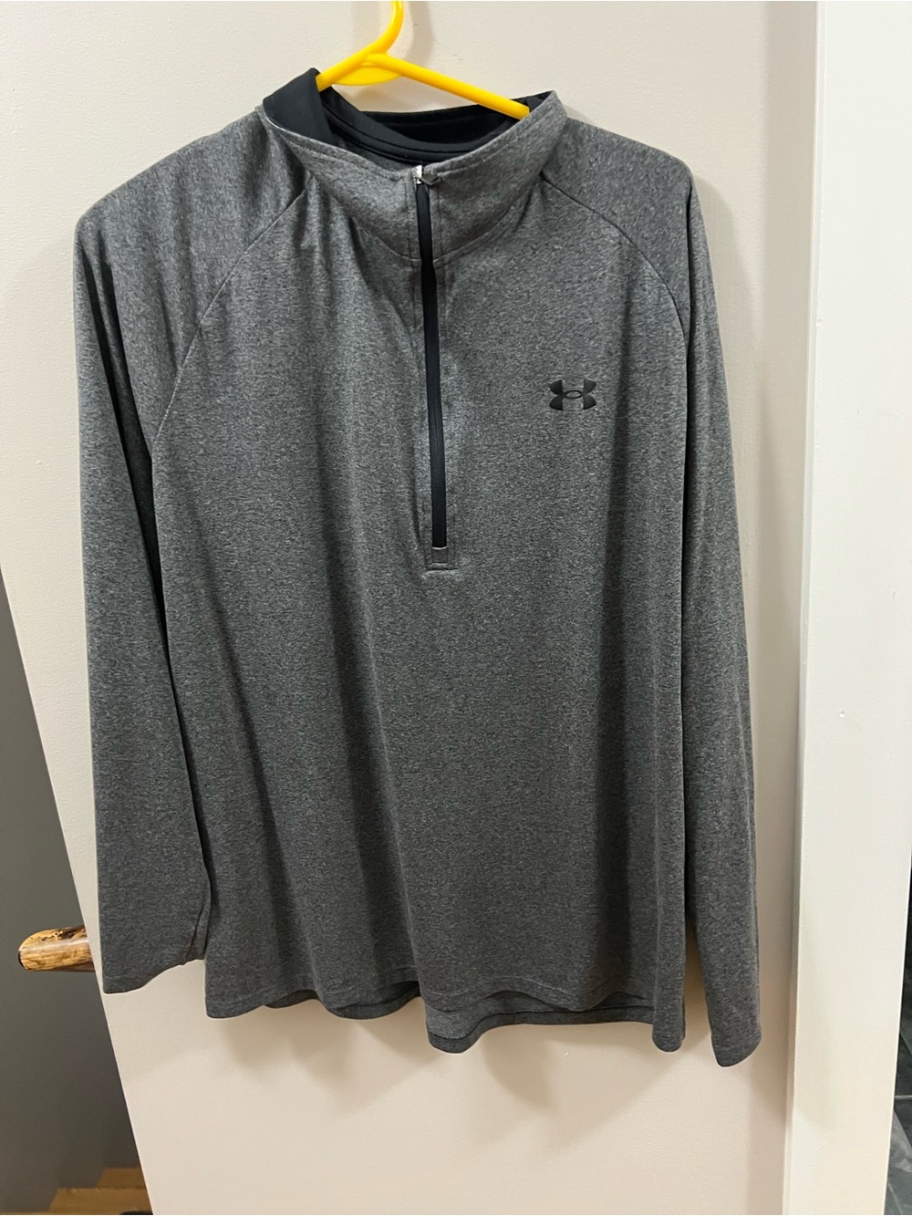 Under Armour Gray Quarter-Zip Performance Jacket